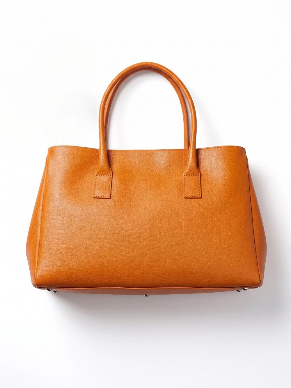 Furla Cognac Leather Satchel - Picture 4 of 11